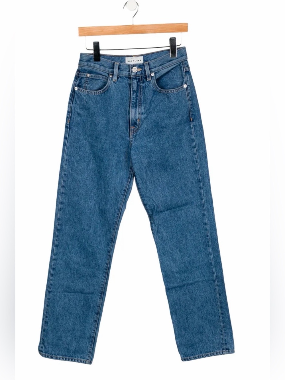 SLVRLAKE "London" high rise jeans in Sweet Memory